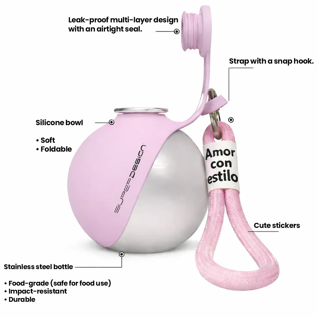 Pawwtopia™ HydroWalk Dog Water Bottle