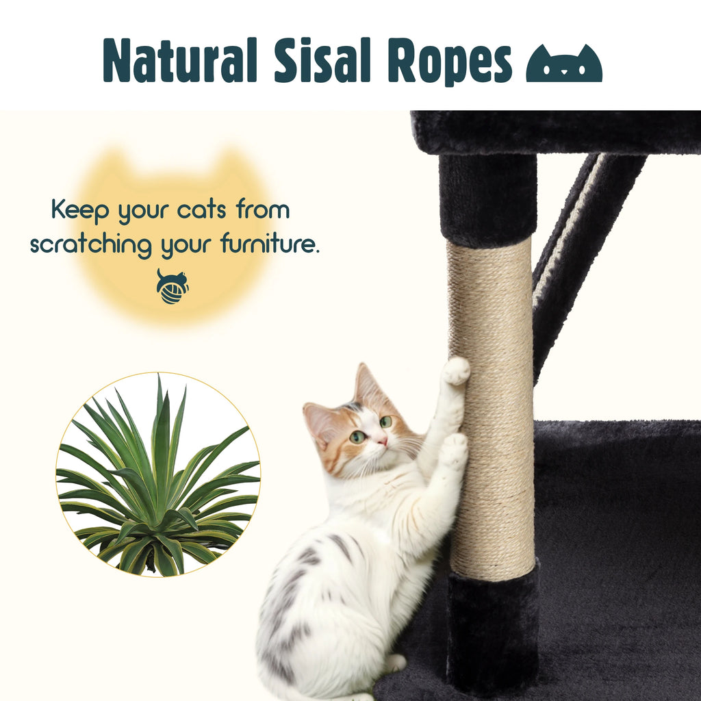 Pawwtopia™ Multi-Level Large Cat Tree