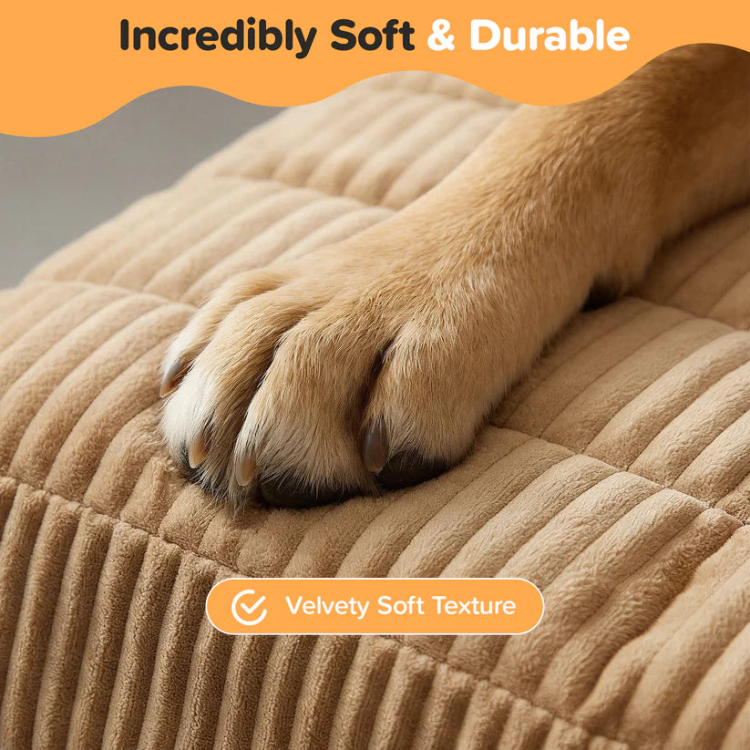 Pawwtopia™ Plush Pet Couch Cover