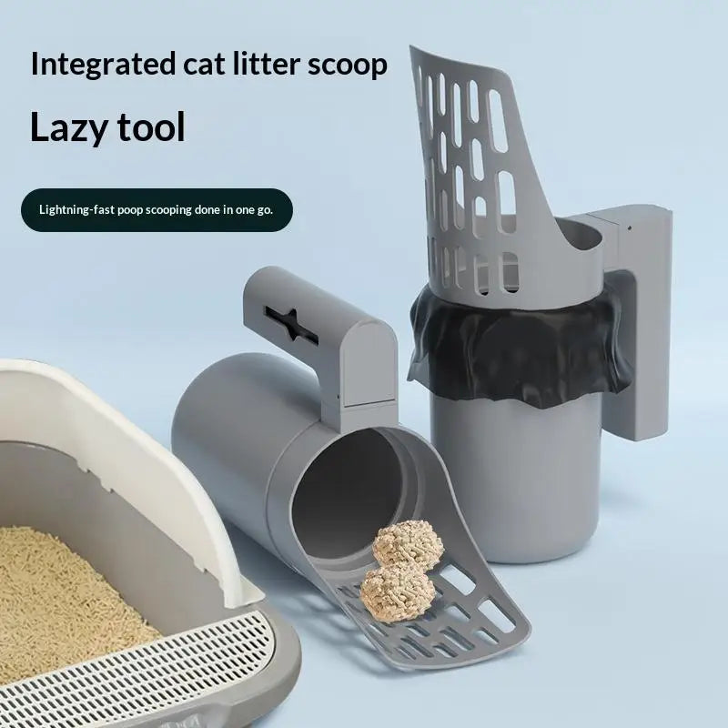 Pawwtopia™ Litter Shovel Scoop With Refill Bag