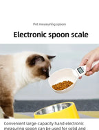 Pawwtopia™ Digital Pet Food Measuring Spoon – Kitchen Scale for Accurate Cat & Dog Food Portions