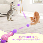 Pawwtopia™ Cat Plush Ball Shooting Gun