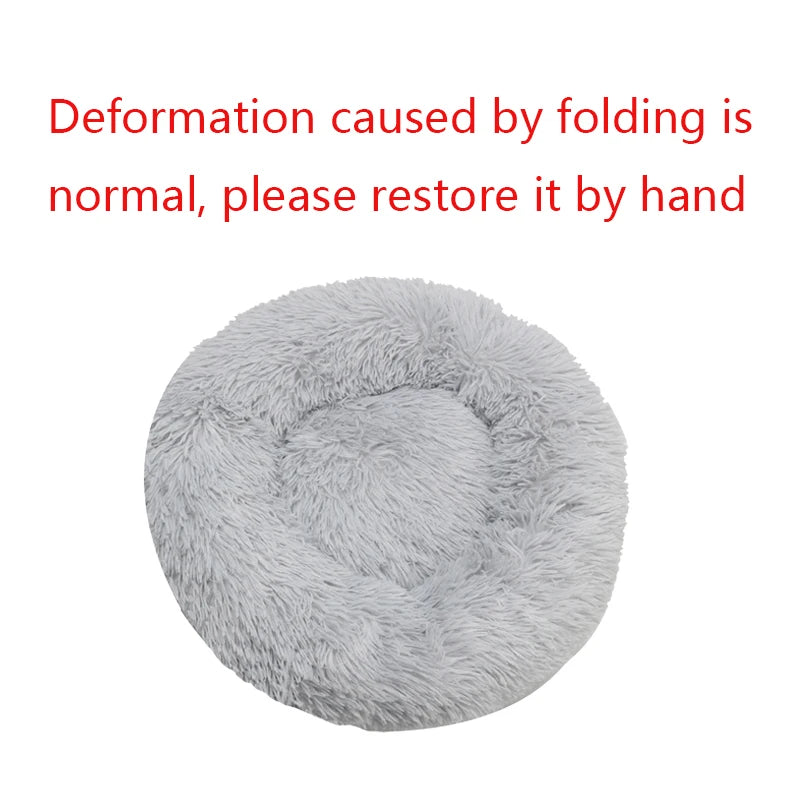 Pawwtopia™ Round Bed Winter Warm