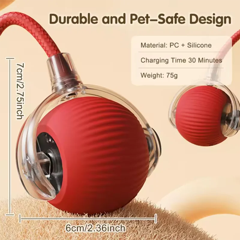 Pawwtopia™ ZoomTail Smart Cat Toy