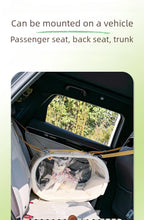 Portable Pet Trolley Carrier with Wheels