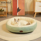 Pawwtopia™ Cozy Oval Snuggle Pet Bed