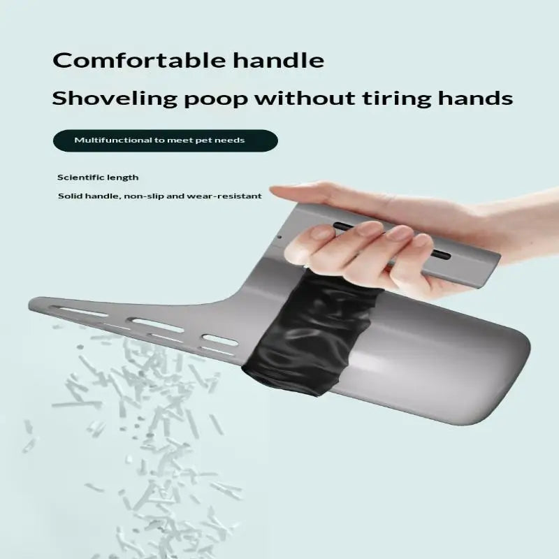 Pawwtopia™ Litter Shovel Scoop With Refill Bag
