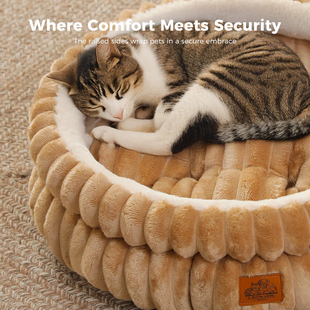 Pawwtopia™ Washable Round Pet Bed