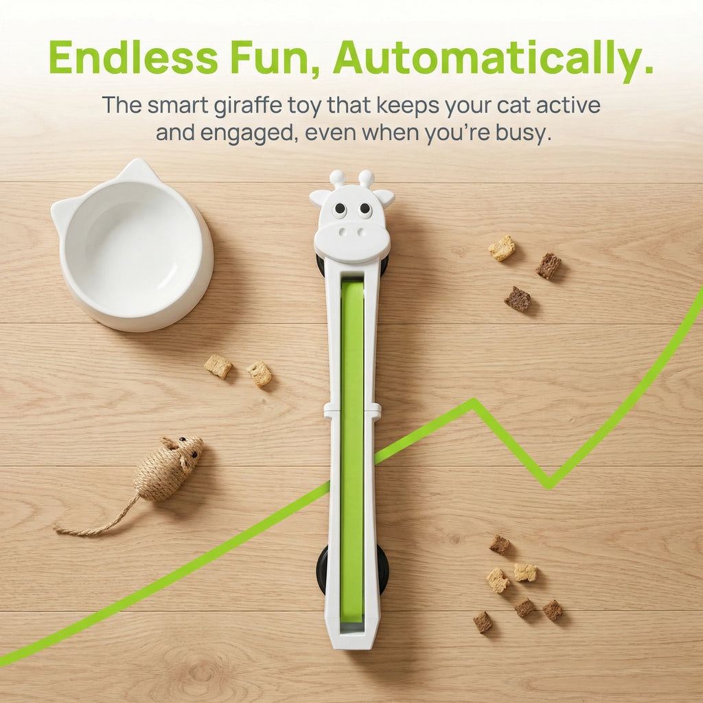 Pawwtopia™ Automatic Interactive Teaser Wand