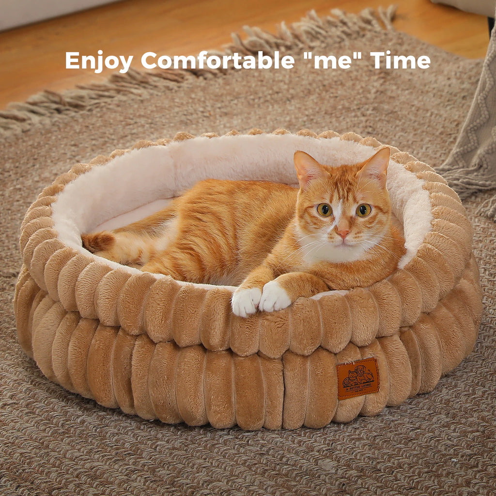 Pawwtopia™ Washable Round Pet Bed