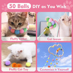 Pawwtopia™ Cat Plush Ball Shooting Gun
