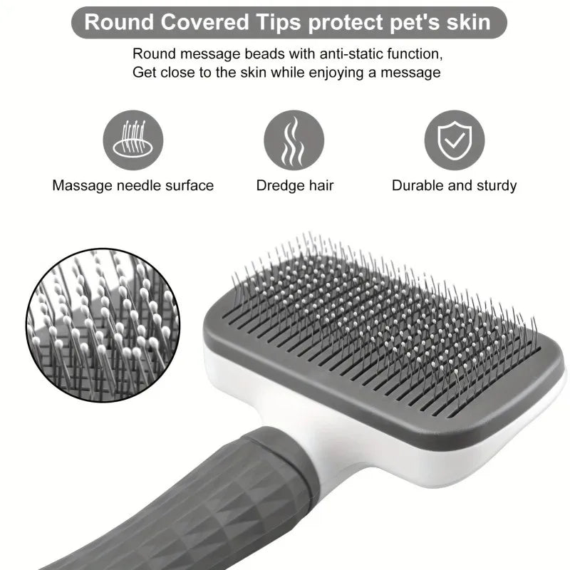 Pawwtopia™ Pet Grooming Brush
