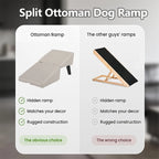 2-In-1 Wooden Dog Steps