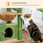 Pawwtopia™ 4-in-1 Small Cat Tree Tower