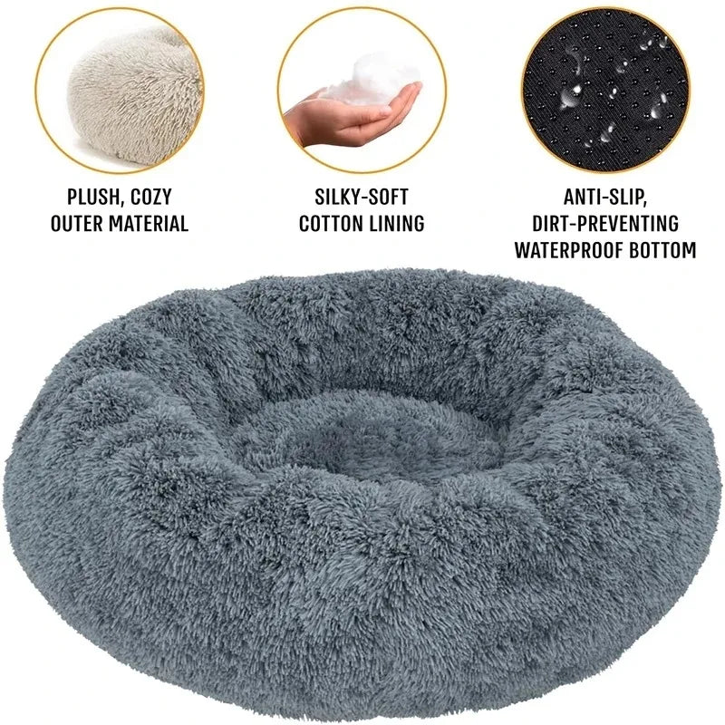 Pawwtopia™ Round Bed Winter Warm