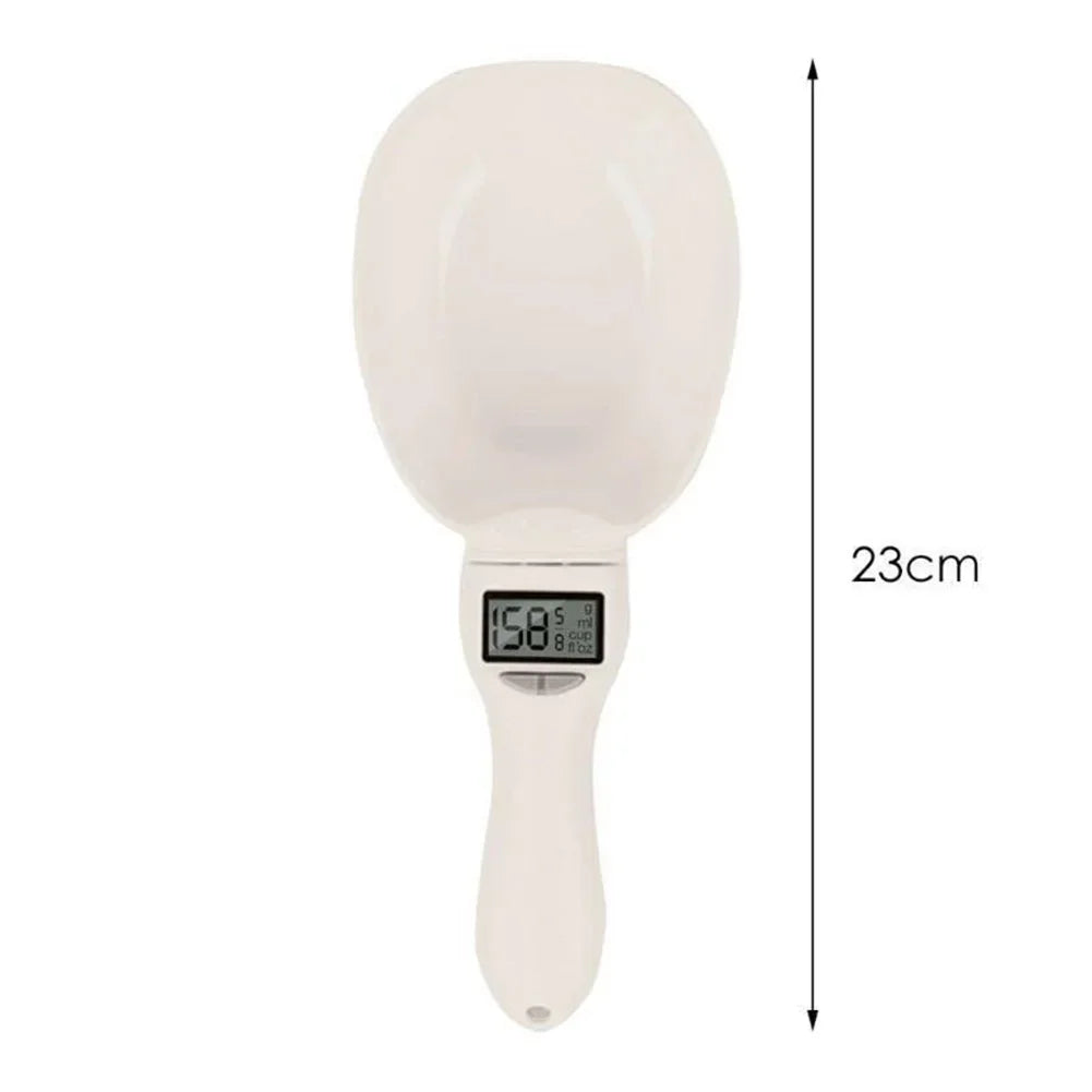 Pawwtopia™ Digital Pet Food Measuring Spoon – Kitchen Scale for Accurate Cat & Dog Food Portions