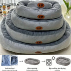 Pawwtopia™ Cozy Oval Snuggle Pet Bed