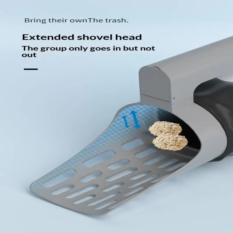 Pawwtopia™ Litter Shovel Scoop With Refill Bag