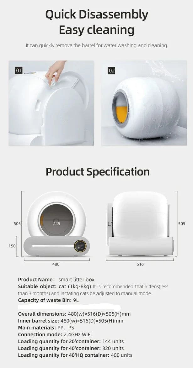 Smart Cat Litter Box