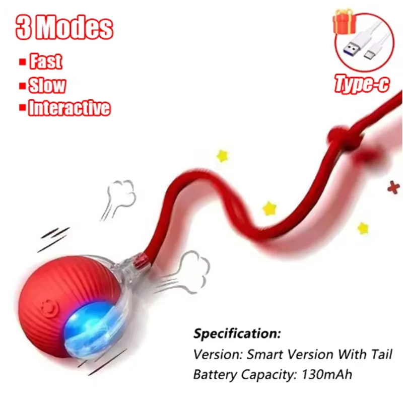 Pawwtopia™ ZoomTail Smart Cat Toy