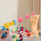 Pawwtopia™ Cat Plush Ball Shooting Gun