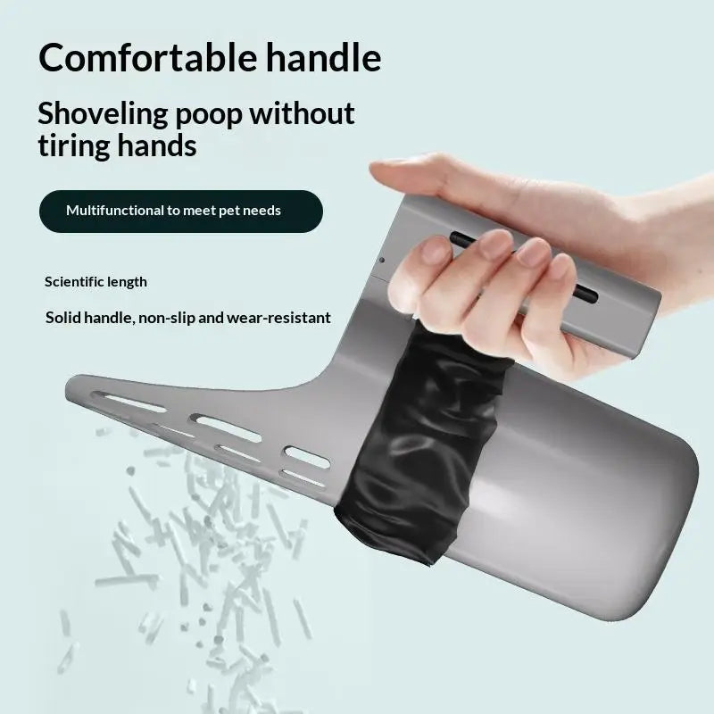 Pawwtopia™ Litter Shovel Scoop With Refill Bag
