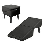 2-In-1 Wooden Dog Steps