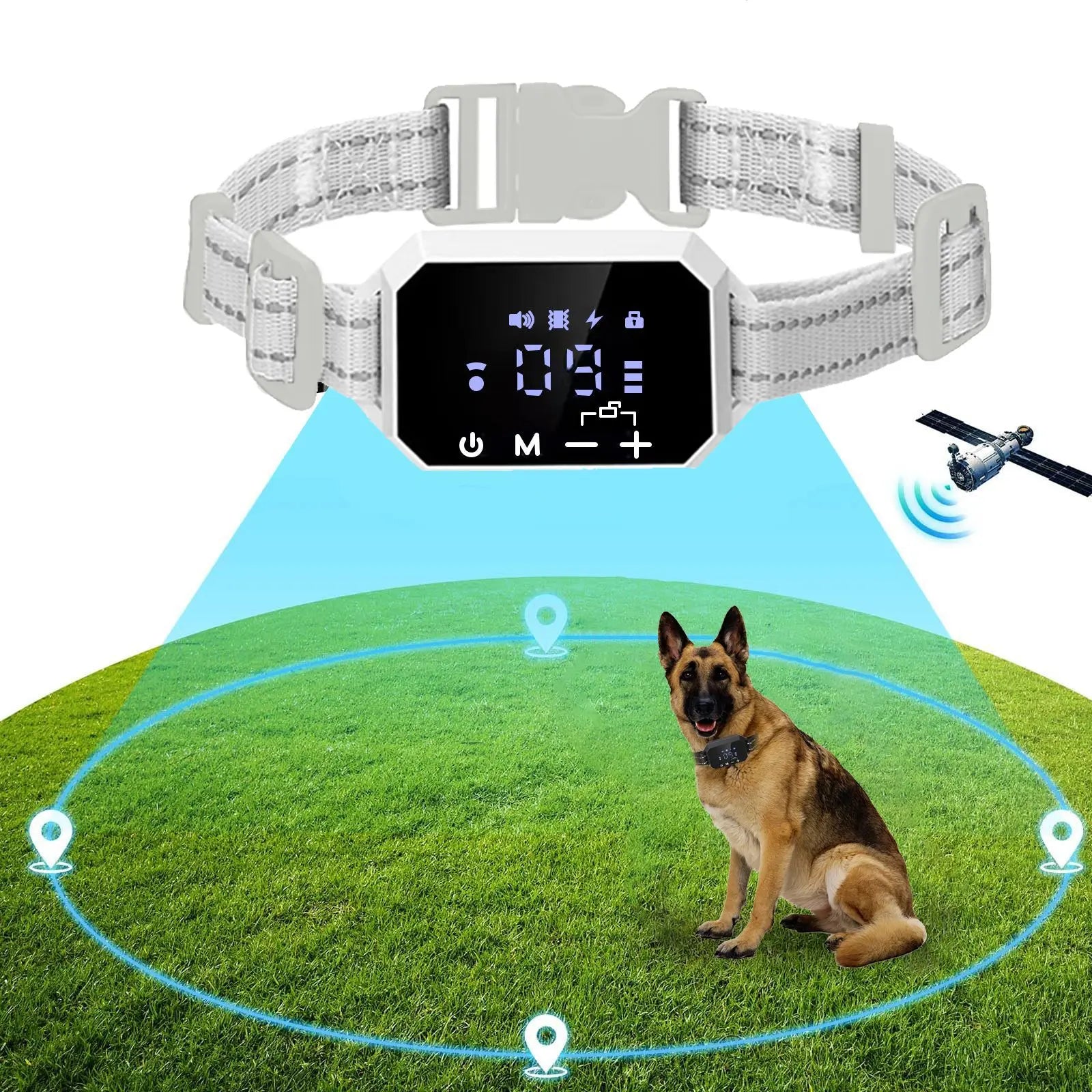 Wireless GPS Collar for Large Dogs