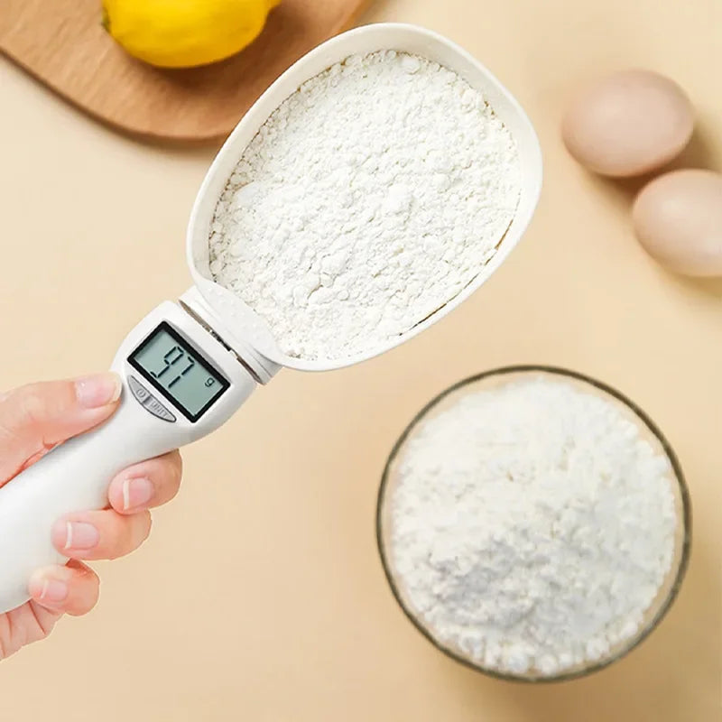 Pawwtopia™ Digital Pet Food Measuring Spoon – Kitchen Scale for Accurate Cat & Dog Food Portions