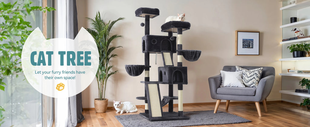 Pawwtopia™ Multi-Level Large Cat Tree