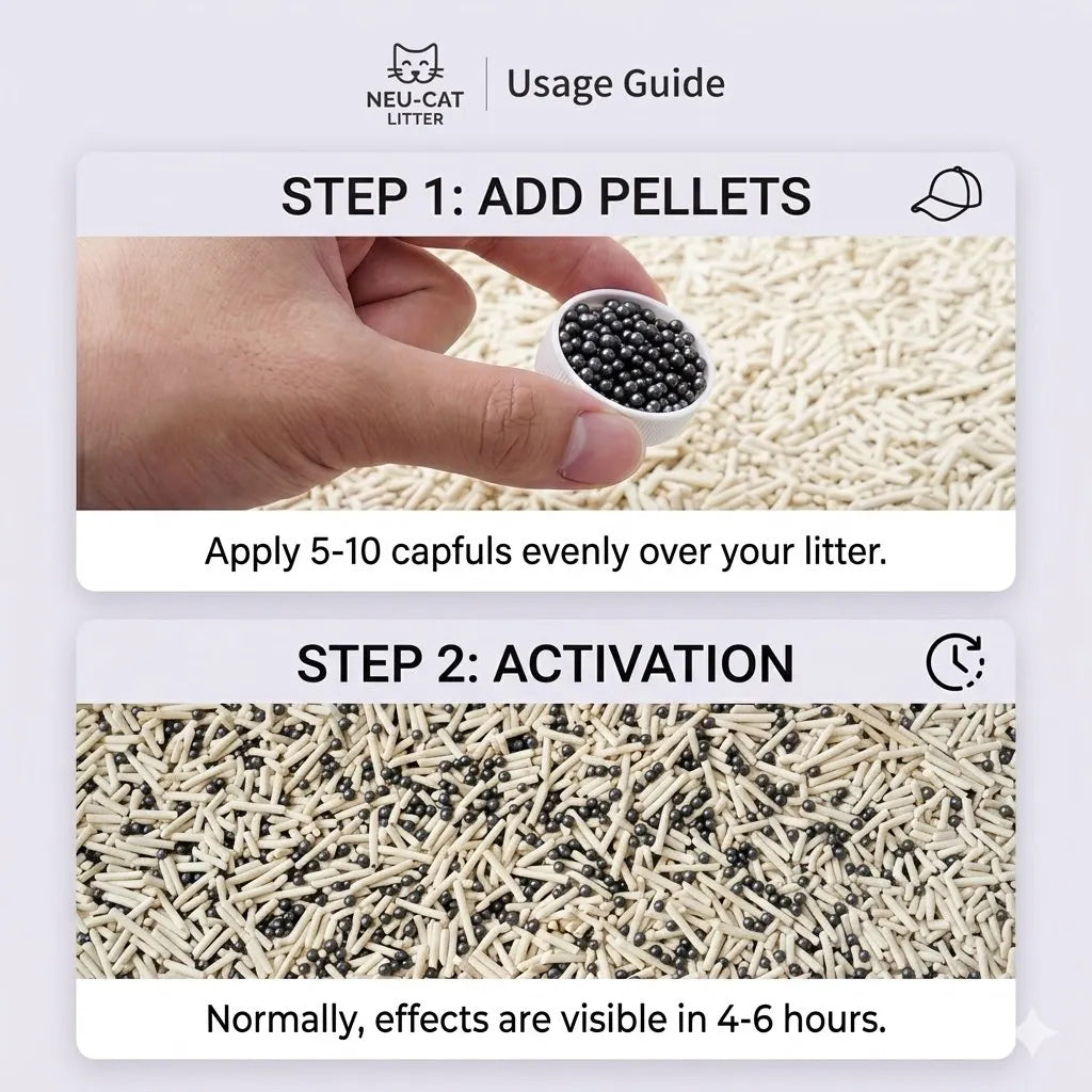 250ML Cat Litter Deodorizing Beads
