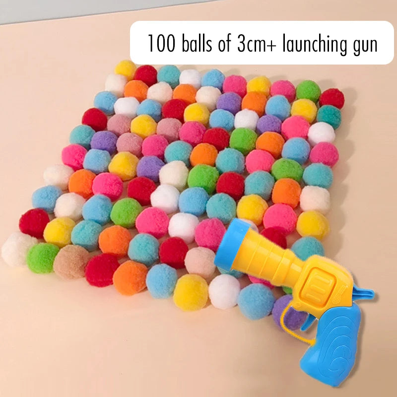 Pawwtopia™ Cat Plush Ball Shooting Gun