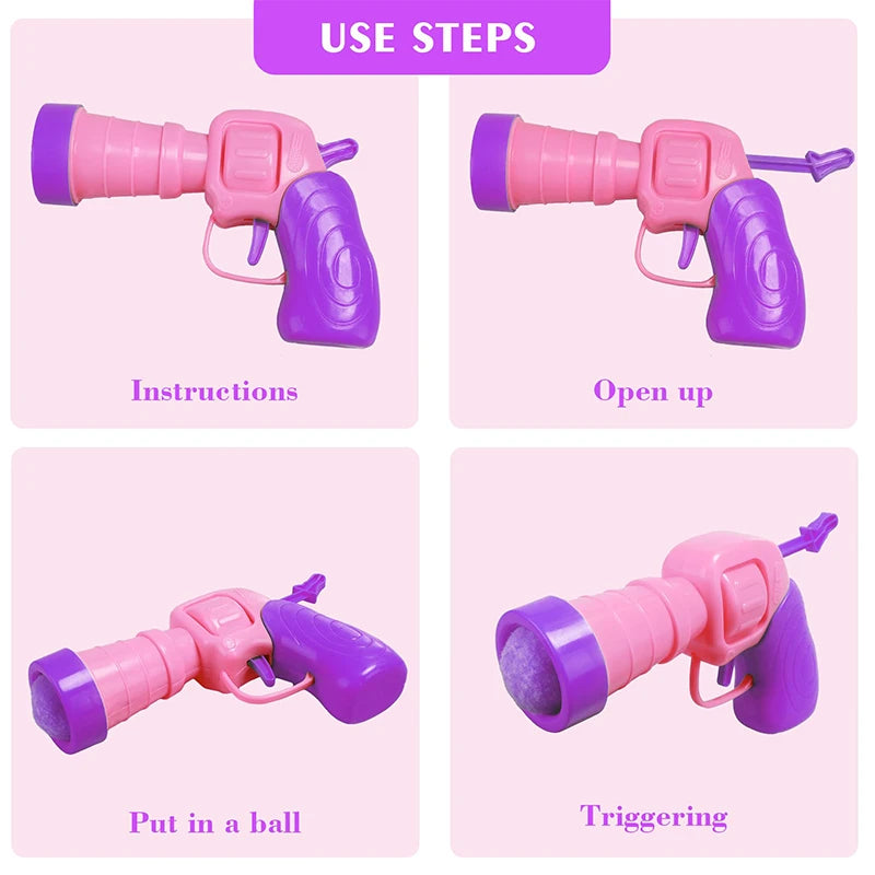Pawwtopia™ Cat Plush Ball Shooting Gun