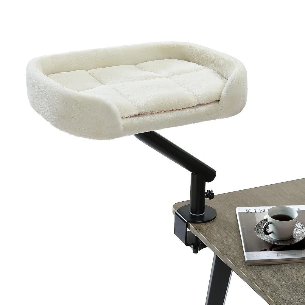 Pawwtopia™ Cat Desk Bed, 360° Rotatable
